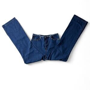 Jordache blue denim straight leg